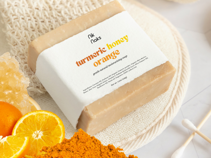 Tumeric Honey & Orange Soap