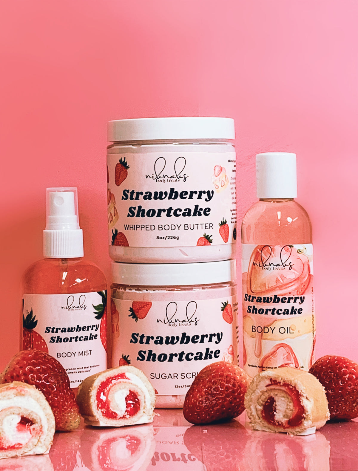 Strawberry Shortcake | Moisturizing Body Oil